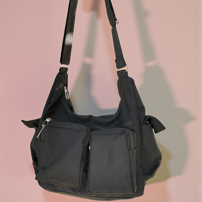 Cargo Black Crossbody Bag - Fithoehub