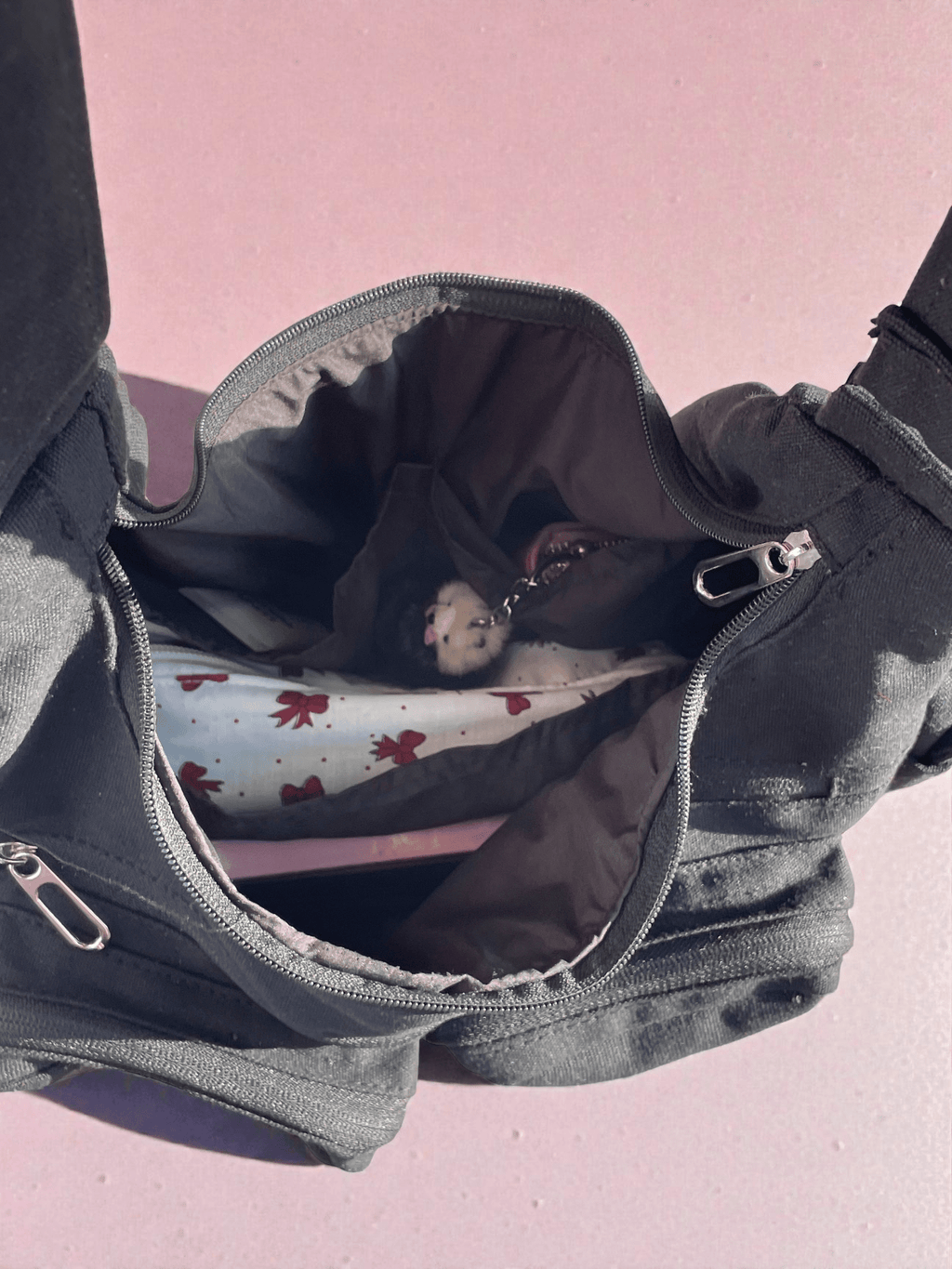 Cargo Black Crossbody Bag - Fithoehub