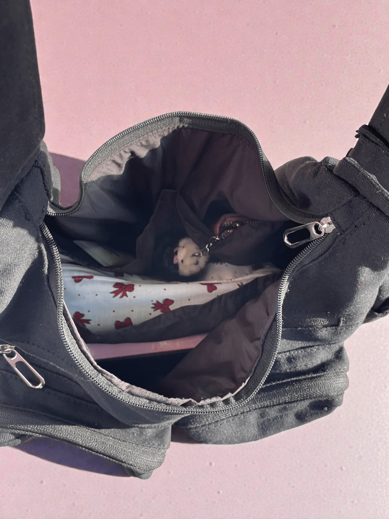 Cargo Black Crossbody Bag - Fithoehub