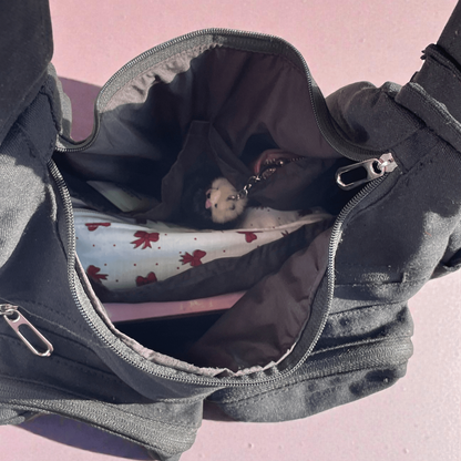 Cargo Black Crossbody Bag - Fithoehub