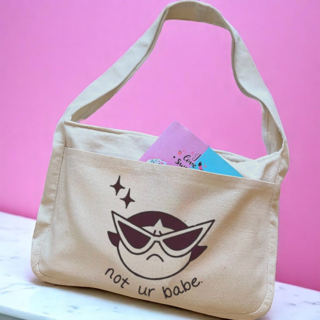 Curvy Off - White Printed Shoulder Bags - Fithoehub