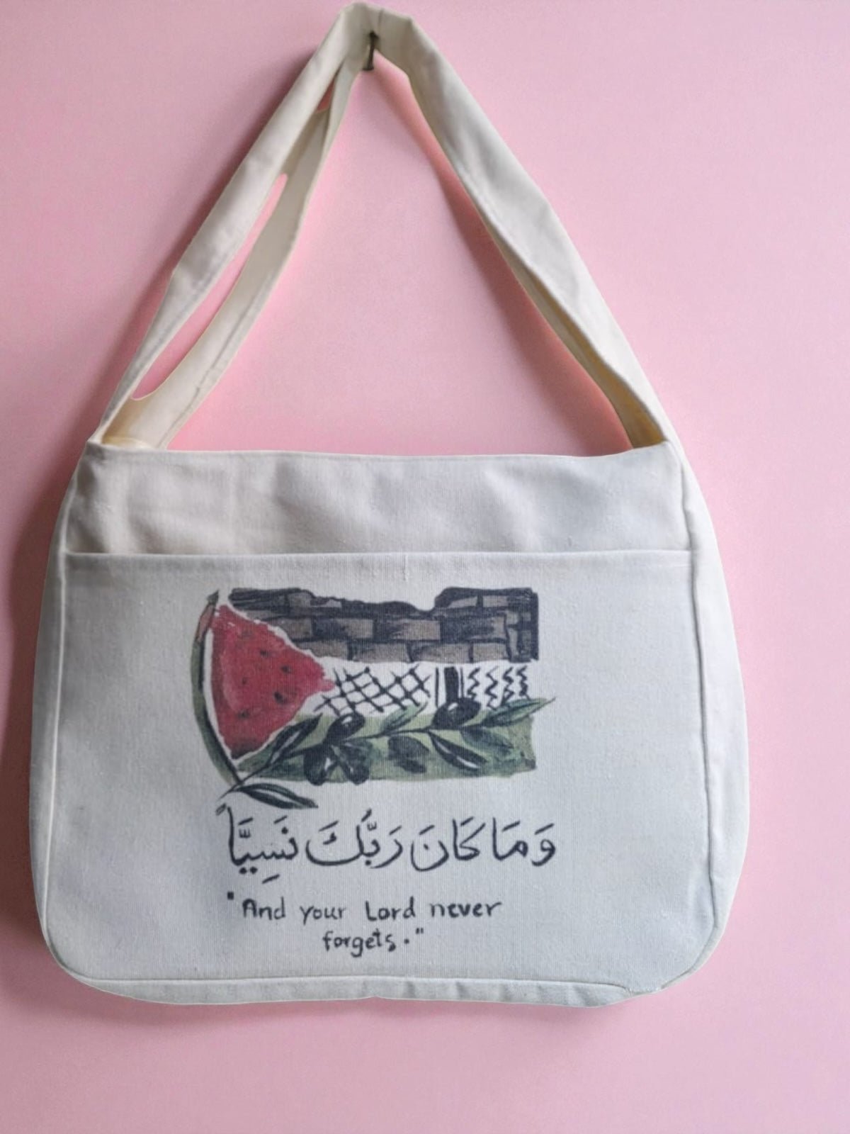 Curvy Off - White Printed Shoulder Bags - Fithoehub