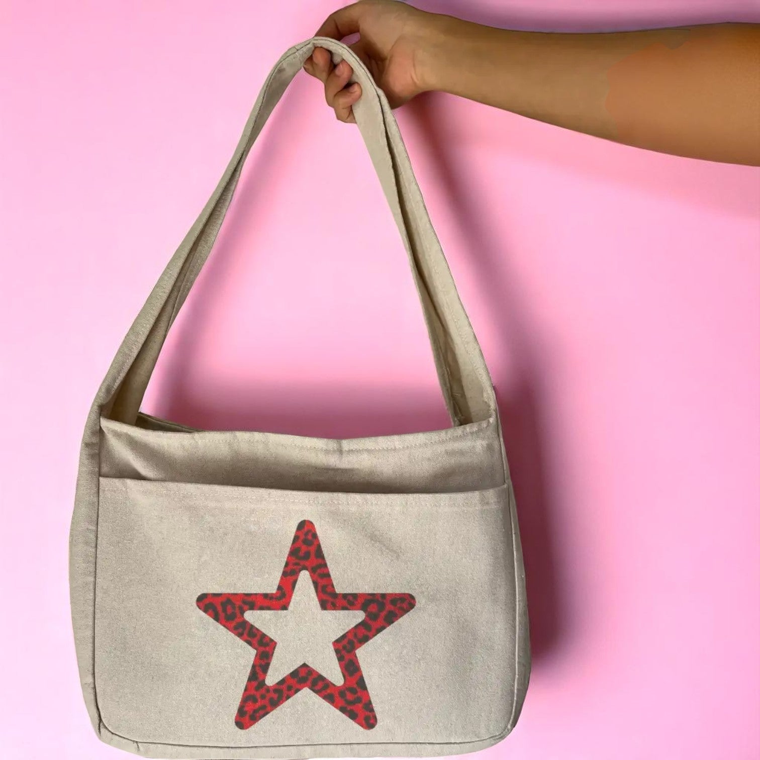 Curvy Off - White Printed Shoulder Bags - Fithoehub