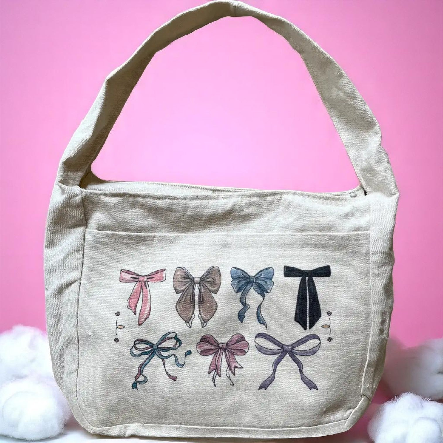 Curvy Off - White Printed Shoulder Bags - Fithoehub