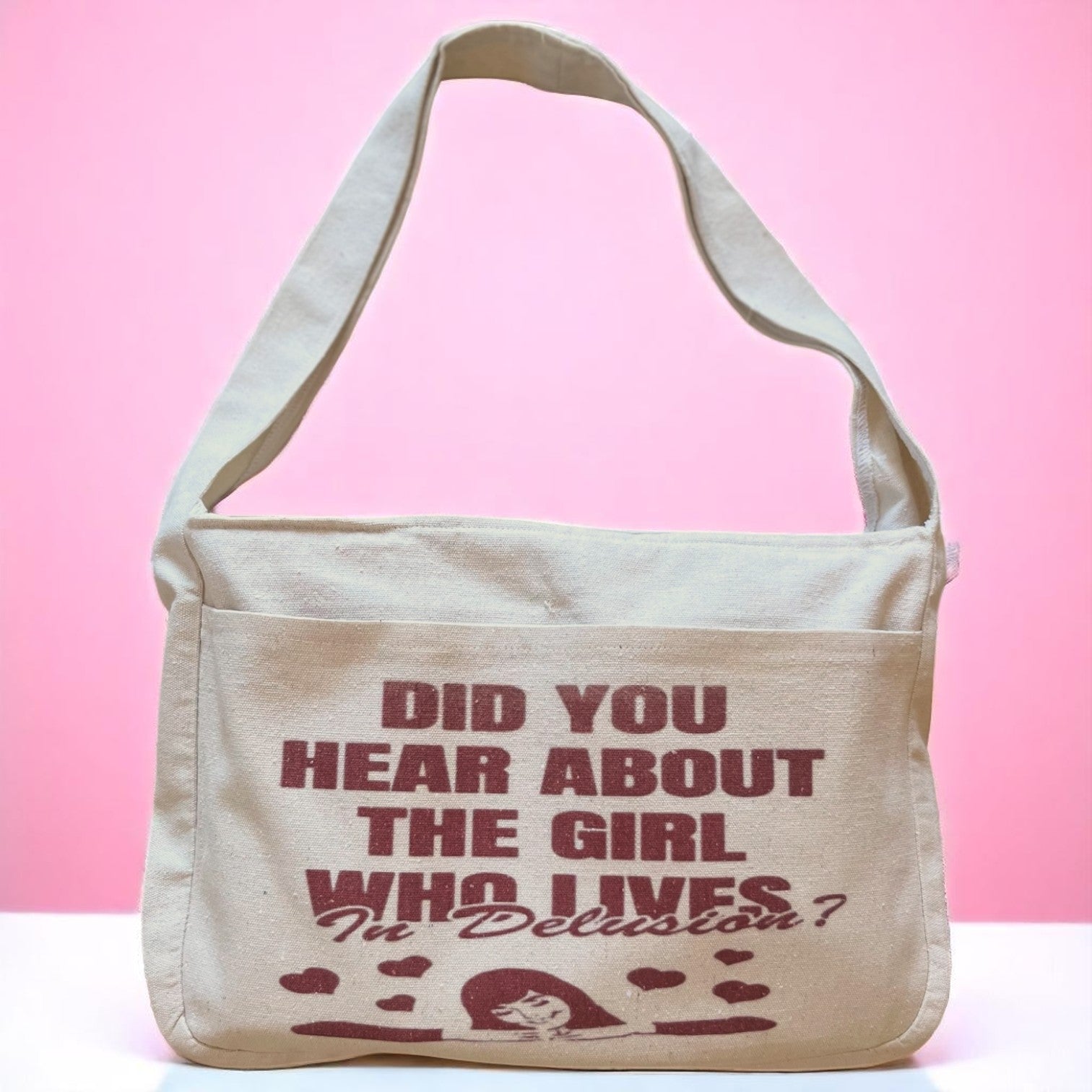 Curvy Off - White Printed Shoulder Bags - Fithoehub