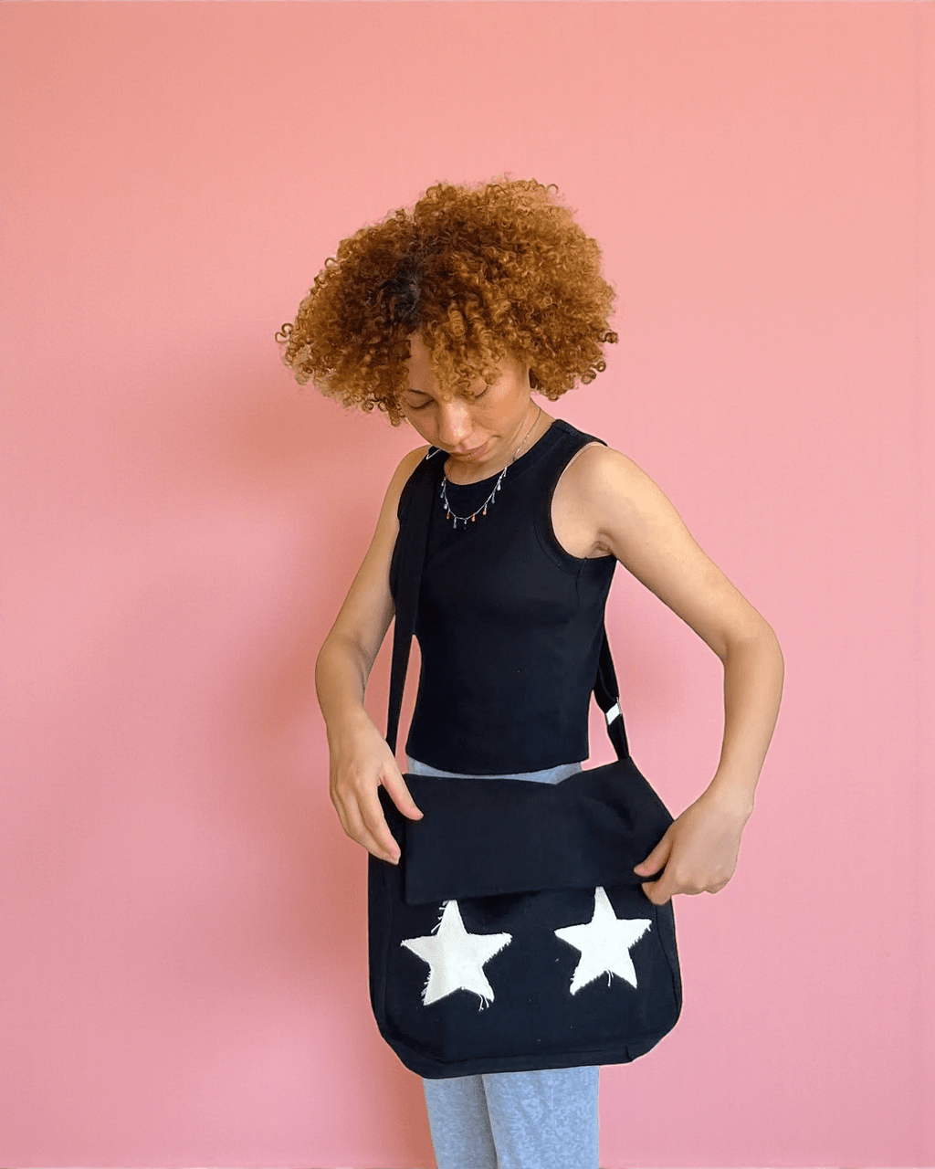 Double Star Crossbody Bag - Fithoehub