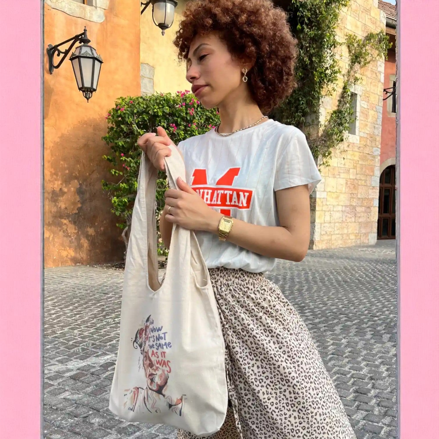 Fanella Printed Tote Bags - Fithoehub