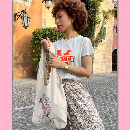 Fanella Printed Tote Bags - Fithoehub