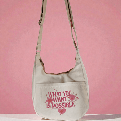 Half - Moon Printed Crossbody Bag - Fithoehub