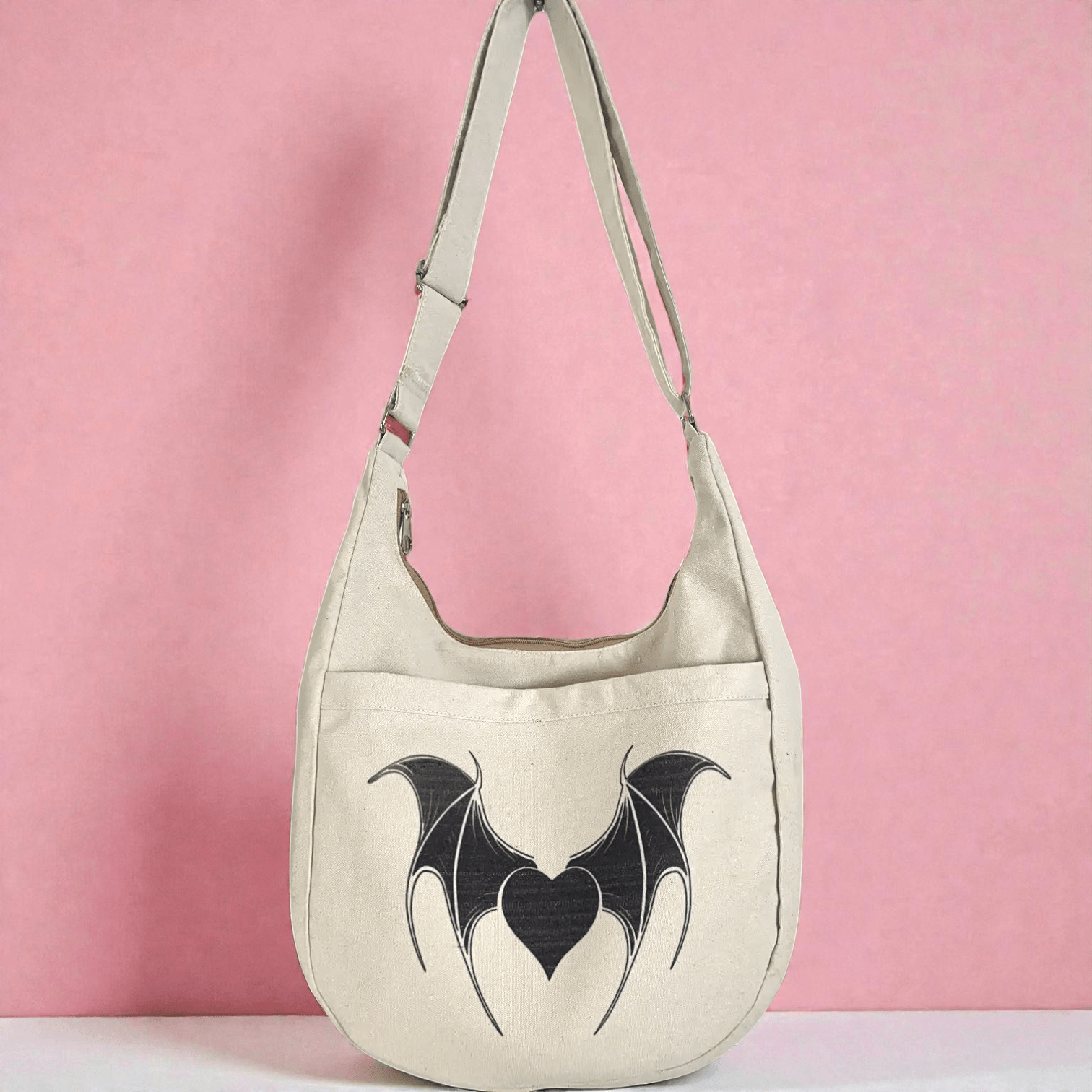 Half - Moon Printed Crossbody Bag - Fithoehub
