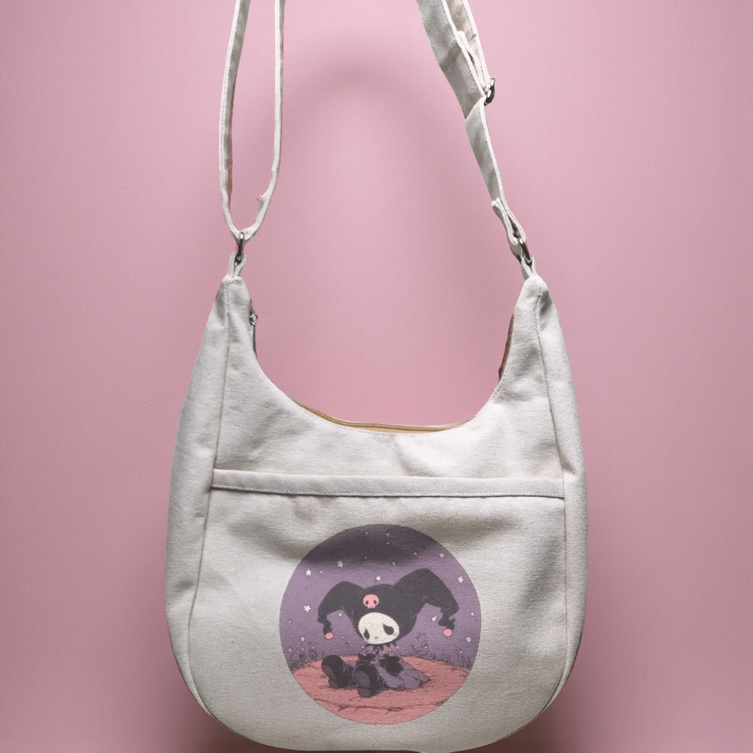 Half - Moon Printed Crossbody Bag - Fithoehub