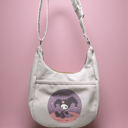 Half - Moon Printed Crossbody Bag - Fithoehub