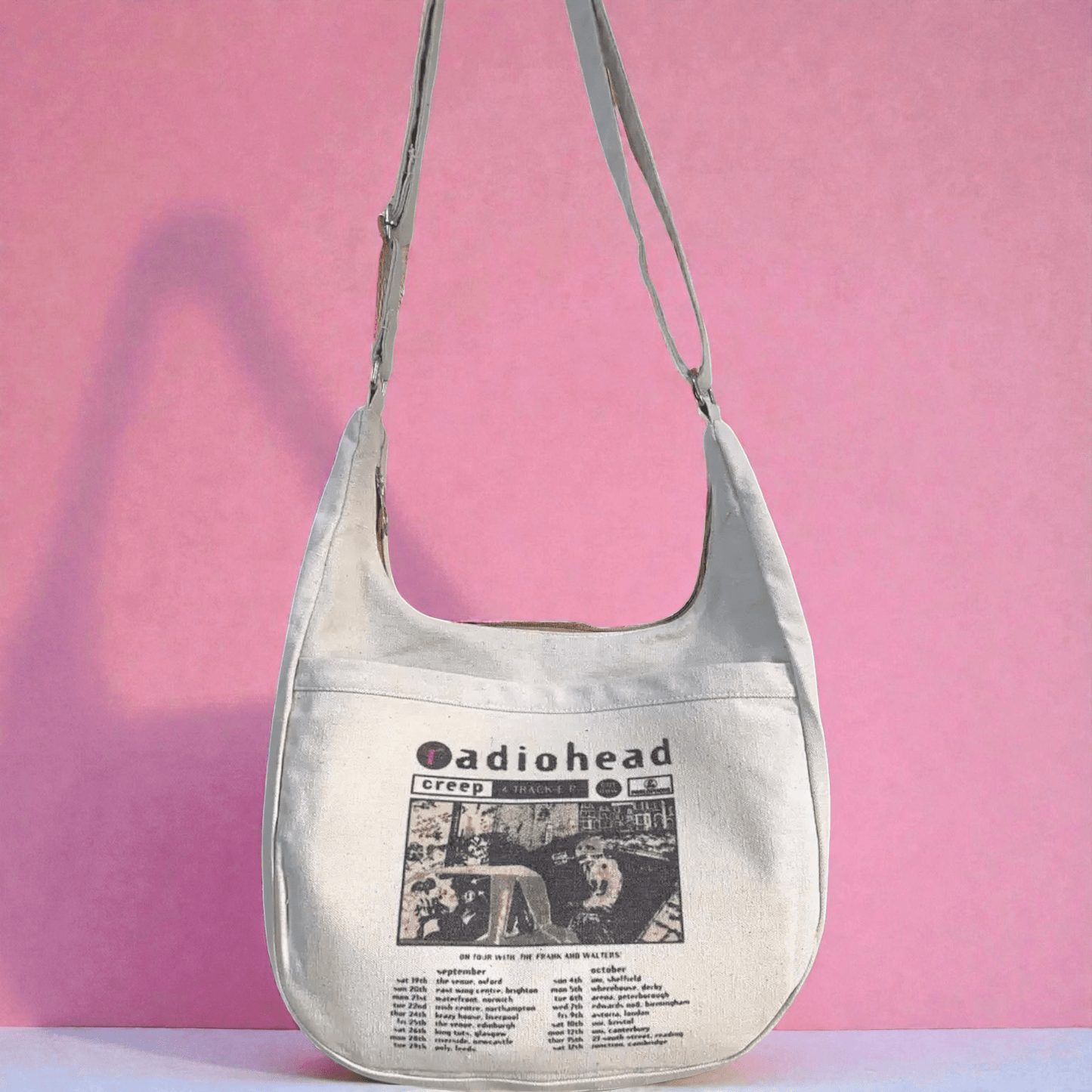 Half - Moon Printed Crossbody Bag - Fithoehub