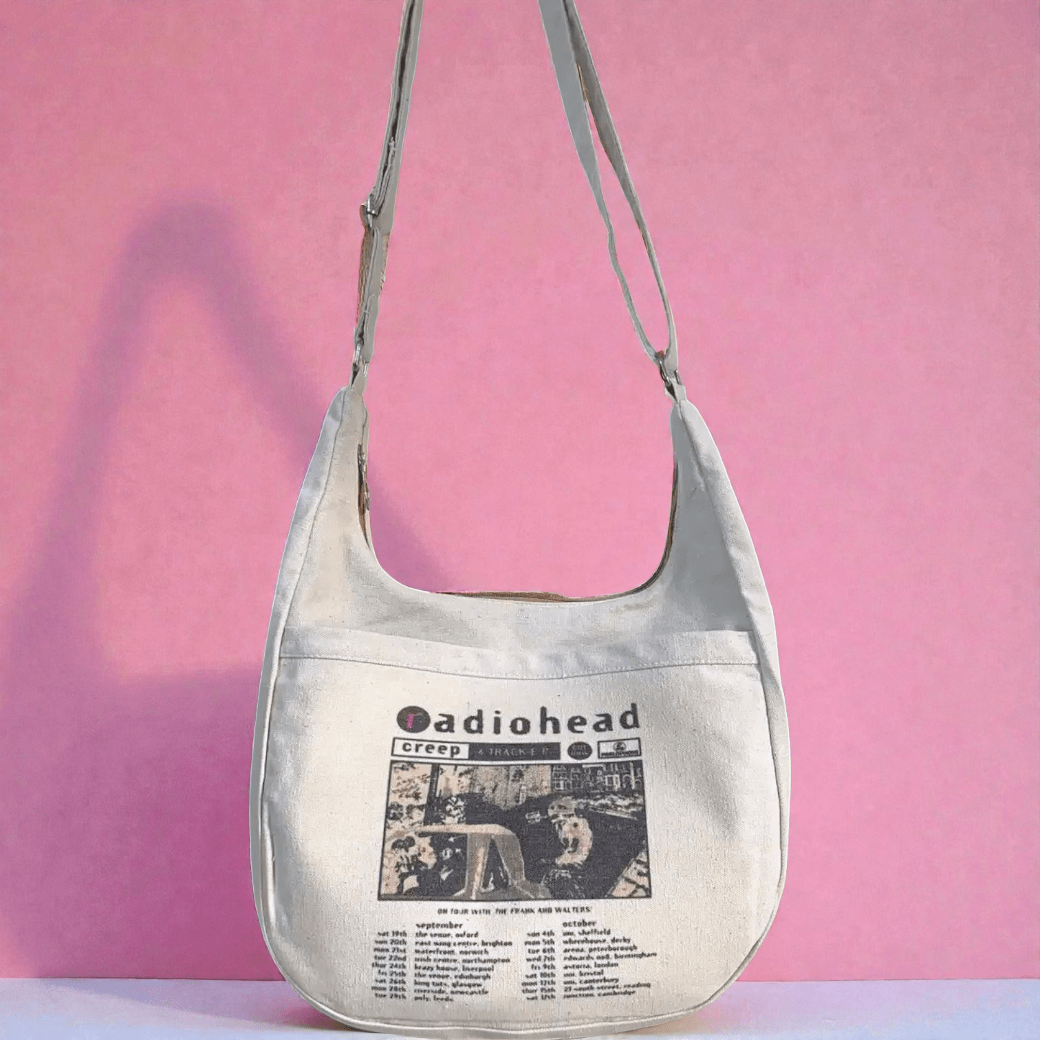 Half - Moon Printed Crossbody Bag - Fithoehub