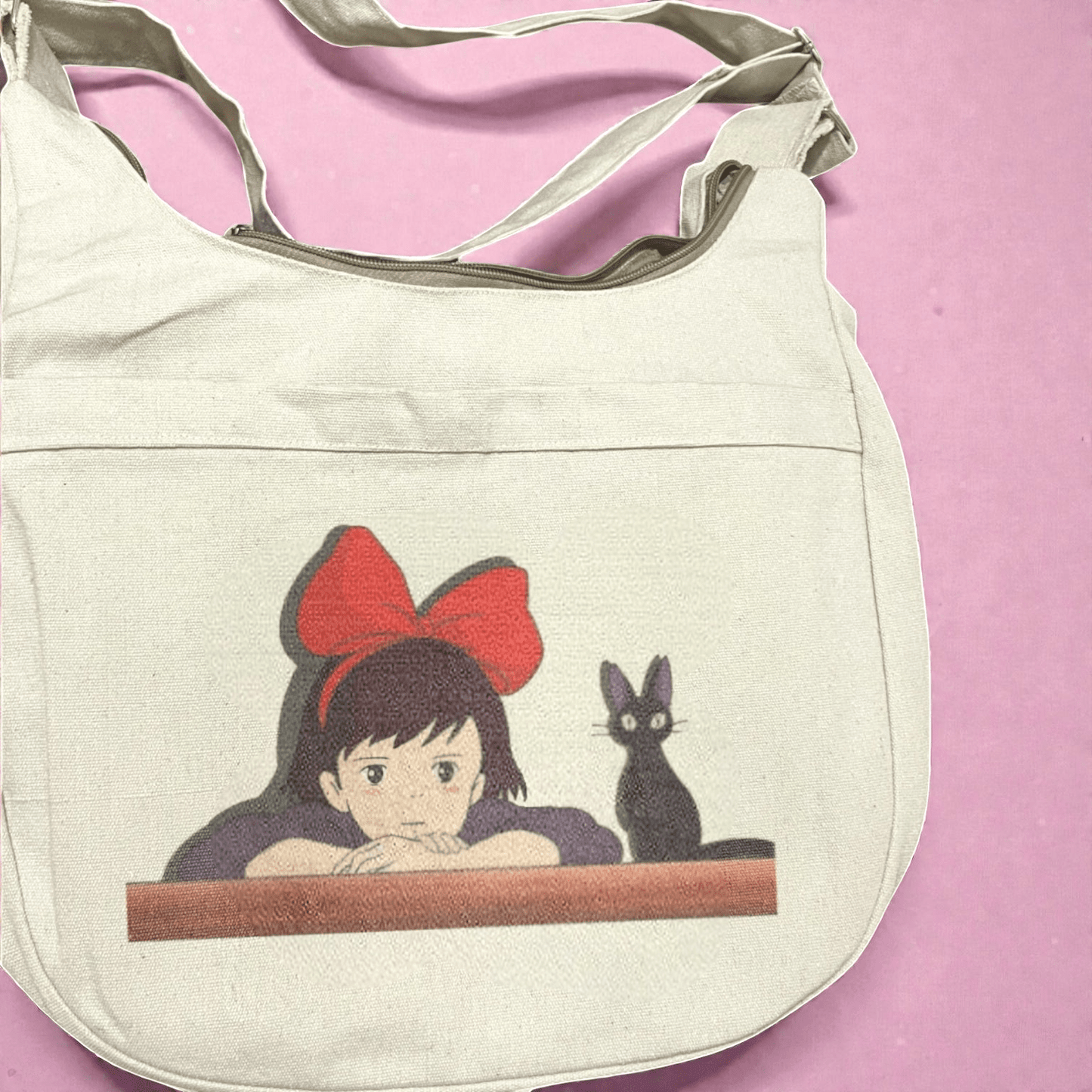 Half - Moon Printed Crossbody Bag - Fithoehub