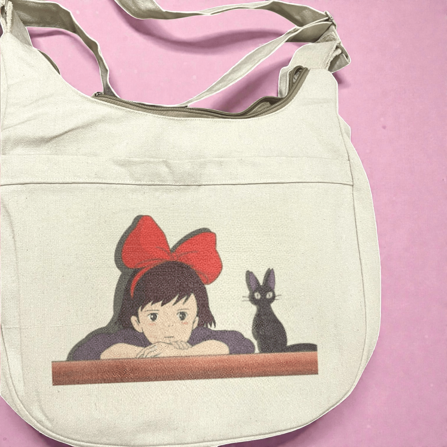 Half - Moon Printed Crossbody Bag - Fithoehub