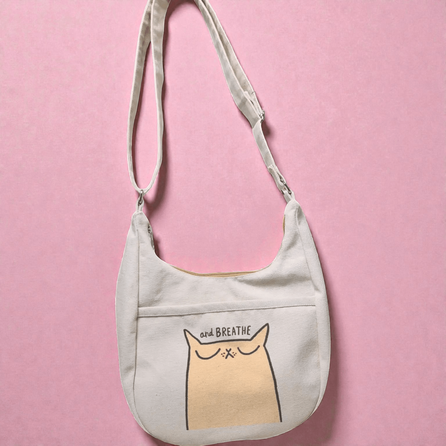 Half - Moon Printed Crossbody Bag - Fithoehub