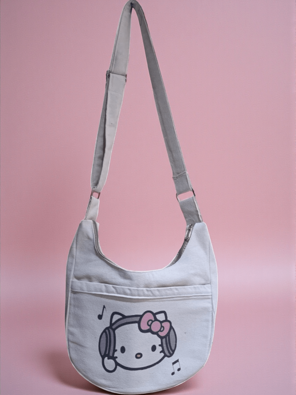 Half - Moon Printed Crossbody Bag - Fithoehub