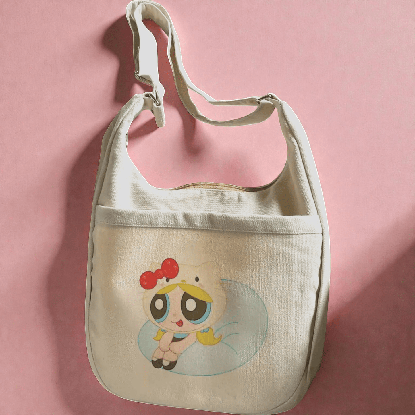 Half - Moon Printed Crossbody Bag - Fithoehub
