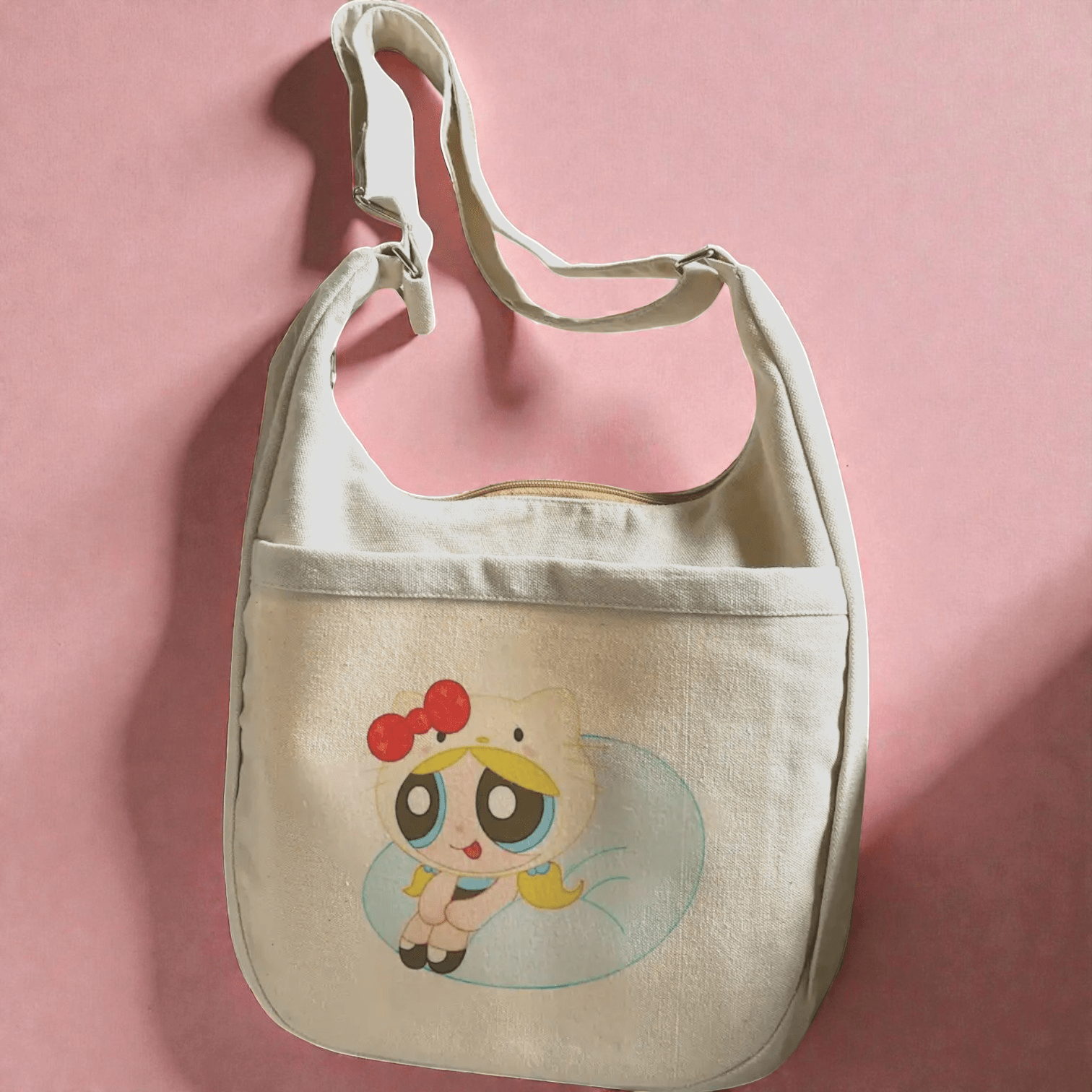 Half - Moon Printed Crossbody Bag - Fithoehub