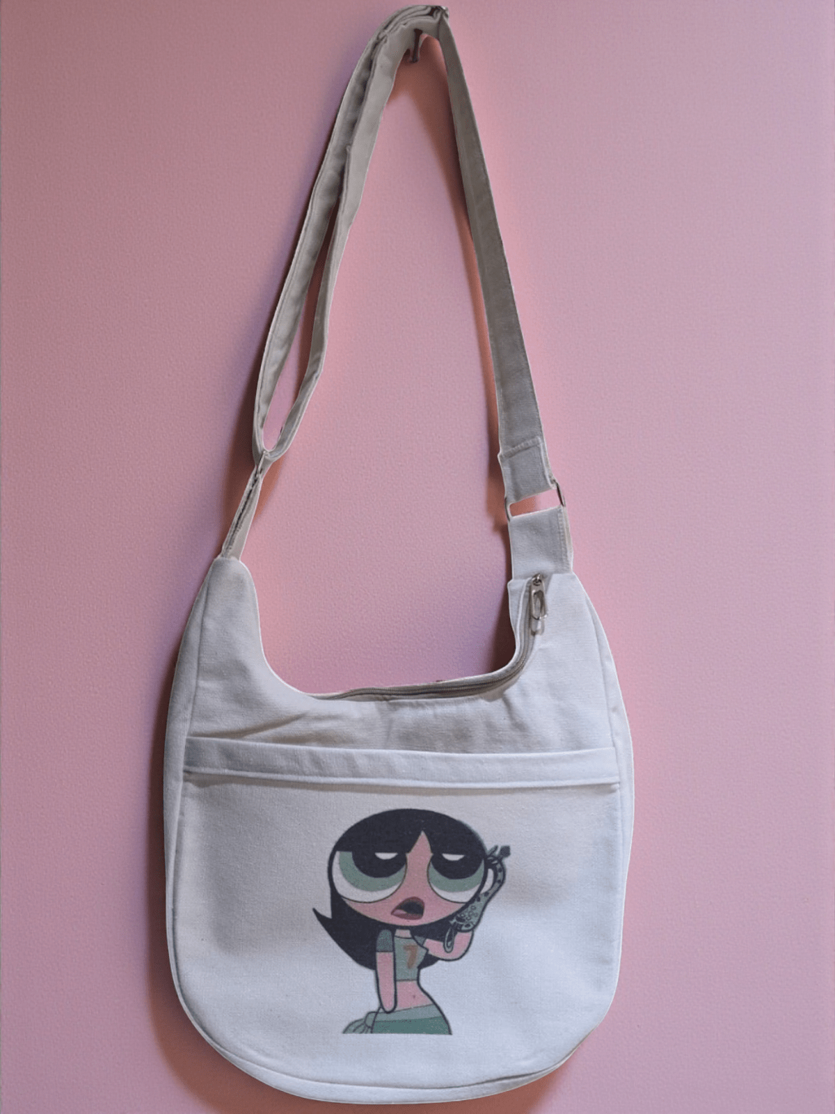 Half - Moon Printed Crossbody Bag - Fithoehub