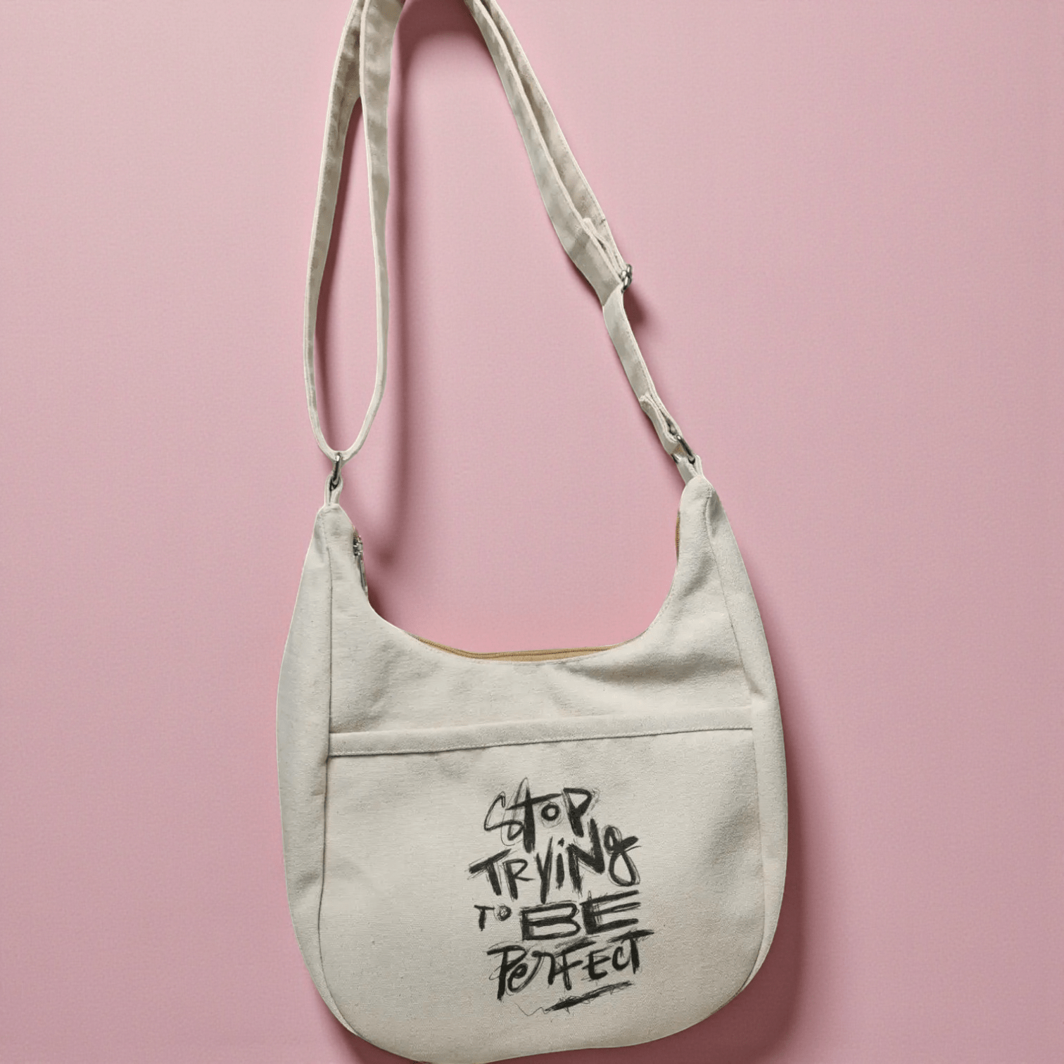 Half - Moon Printed Crossbody Bag - Fithoehub