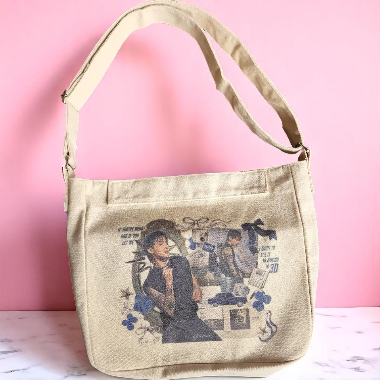 Y2K Printed Crossbody Bags - Fithoehub