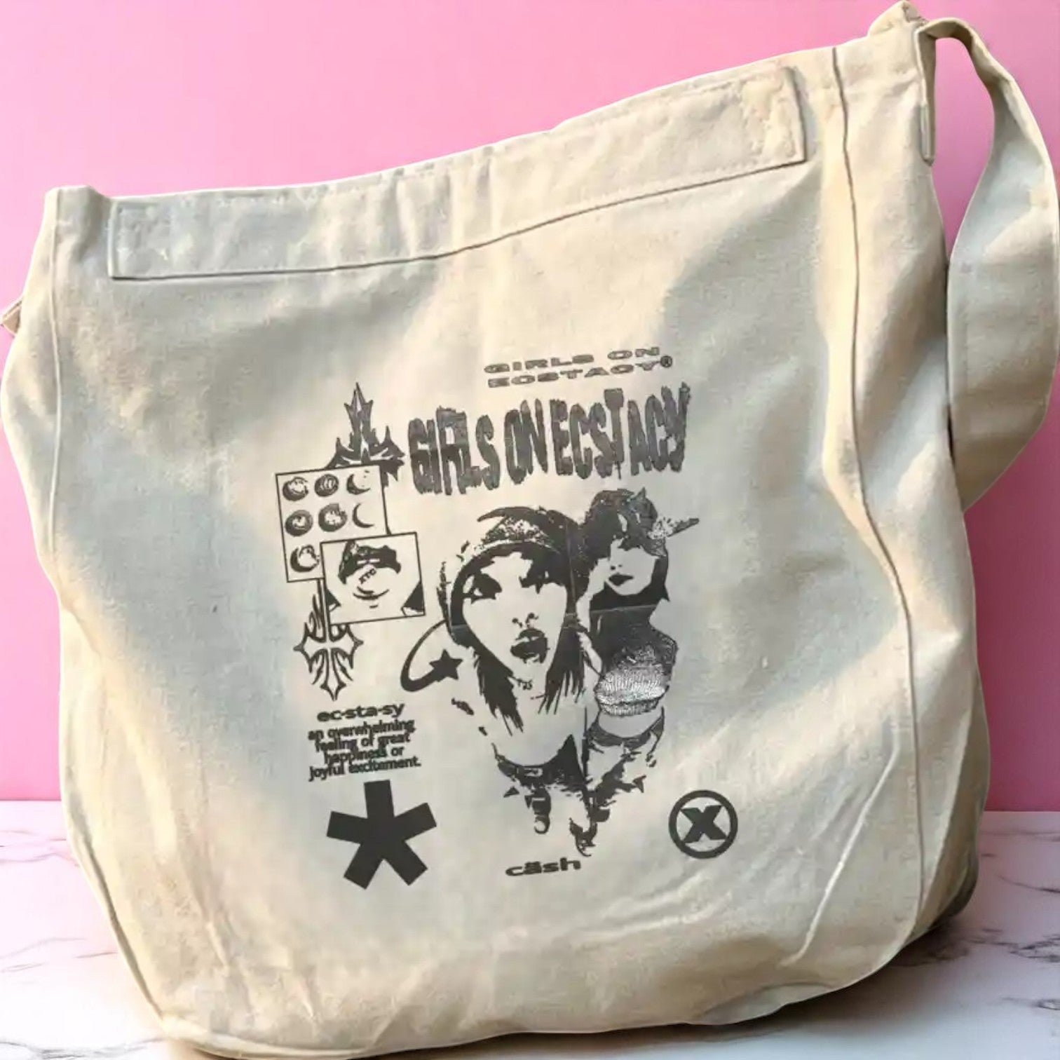 Y2K Printed Crossbody Bags - Fithoehub